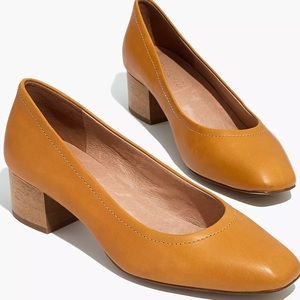 MADEWELL RAQUEL Pump in Leather shoes sz 7